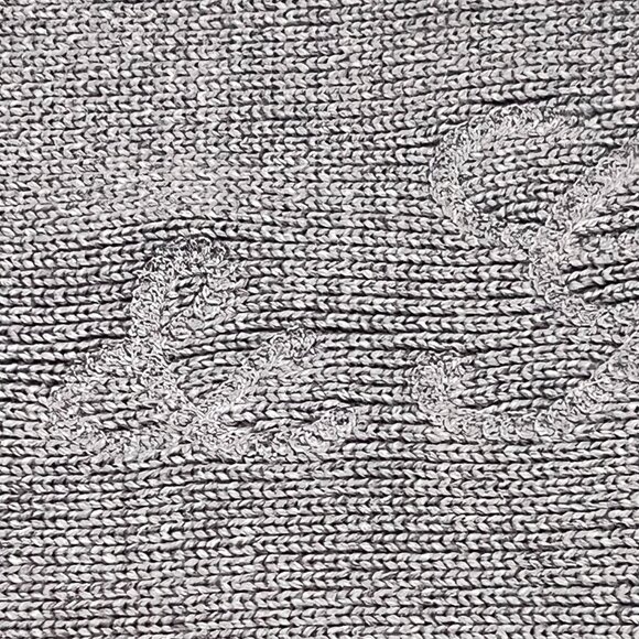 Dolce & Gabbana Gray Knit Scarf Unisex - Picture 8 of 10